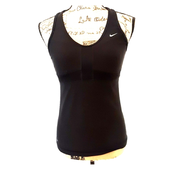 Nike Tops - Nike built in hrs racerback black tank M. BOGO